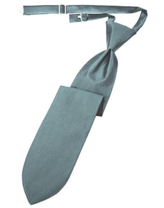 Cardi Cloudy Herringbone Kids Necktie