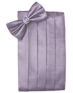 Cardi Heather Herringbone Kids Cummerbund