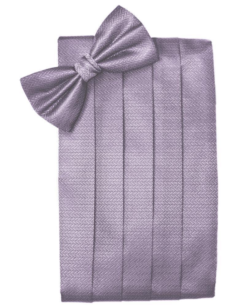 Cardi Heather Herringbone Kids Cummerbund
