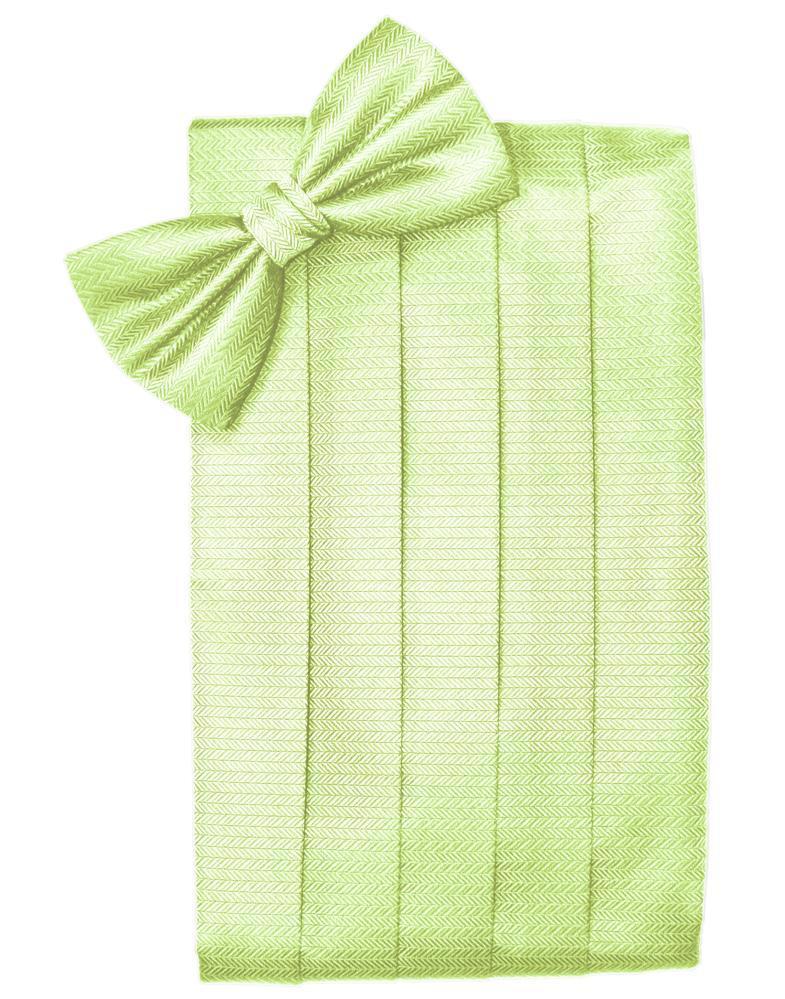 Cardi Kiwi Herringbone Kids Cummerbund