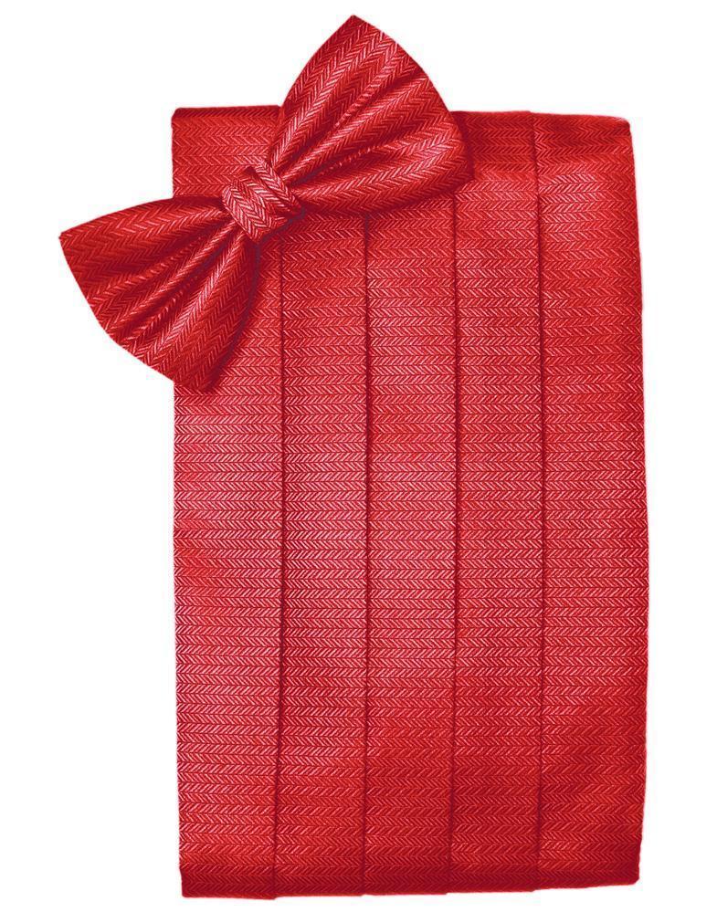 Cardi Watermelon Herringbone Kids Cummerbund