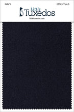 Load image into Gallery viewer, Little Tuxedos Navy Essentials Fabric Swatch