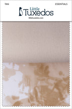 Load image into Gallery viewer, Little Tuxedos Tan Essentials Fabric Swatch