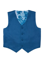 Load image into Gallery viewer, Little Tuxedos &quot;Mason&quot; Kids Cobalt Suit (5-Piece Set)