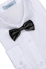 Load image into Gallery viewer, Little Tuxedos &quot;Princeton&quot; Kids Black Tuxedo (5-Piece Set)