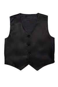 Little Tuxedos "Princeton" Kids Black Tuxedo (5-Piece Set)