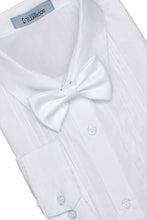 Load image into Gallery viewer, Little Tuxedos &quot;Princeton&quot; Kids White Tuxedo (5-Piece Set)