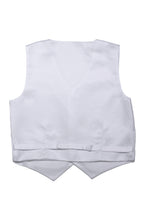 Load image into Gallery viewer, Little Tuxedos &quot;Princeton&quot; Kids White Tuxedo (5-Piece Set)