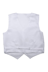 Little Tuxedos "Princeton" Kids White Tuxedo (5-Piece Set)