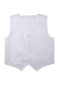 Little Tuxedos "Princeton" Kids White Tuxedo (5-Piece Set)