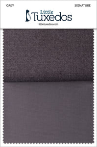 Perry Ellis Medium Grey Signature Fabric Swatch