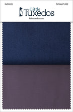 Load image into Gallery viewer, Perry Ellis Indigo Signature Fabric Swatch