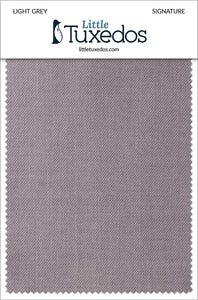 Perry Ellis Light Grey Signature Fabric Swatch