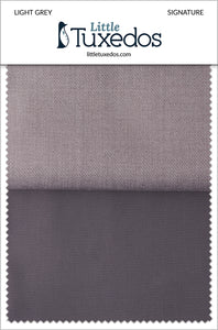 Perry Ellis Light Grey Signature Fabric Swatch