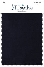 Load image into Gallery viewer, Perry Ellis Navy Signature Fabric Swatch