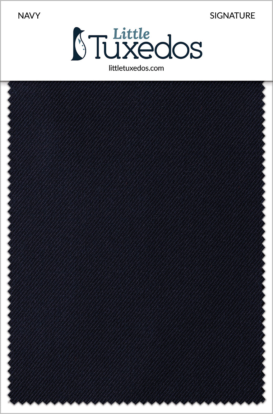 Perry Ellis Navy Signature Fabric Swatch