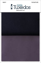 Load image into Gallery viewer, Perry Ellis Navy Signature Fabric Swatch