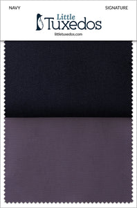 Perry Ellis Navy Signature Fabric Swatch