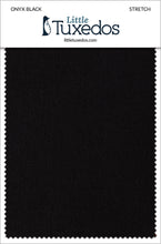Load image into Gallery viewer, BLACKTIE Onyx Black Stretch Fabric Swatch