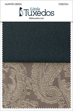 Load image into Gallery viewer, BLACKTIE Hunter Green Stretch Fabric Swatch