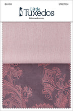 Load image into Gallery viewer, BLACKTIE Blush Stretch Fabric Swatch