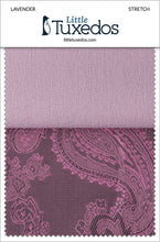 Load image into Gallery viewer, BLACKTIE Lavender Stretch Fabric Swatch