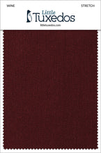 Load image into Gallery viewer, BLACKTIE Wine Stretch Fabric Swatch