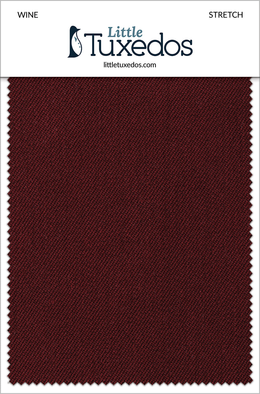 BLACKTIE Wine Stretch Fabric Swatch