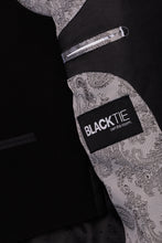 Load image into Gallery viewer, BLACKTIE &quot;London&quot; Kids Onyx Black Tuxedo (5-Piece Set)