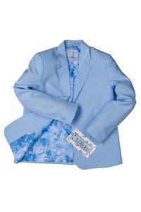 Little Tuxedos "Mason" Kids Sky Blue Suit (5-Piece Set)