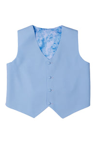 Little Tuxedos "Mason" Kids Sky Blue Suit (5-Piece Set)