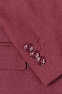 Perry Ellis "Noah" Perry Ellis Kids Burgundy Suit (5-Piece Set)