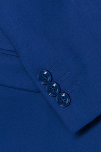 Perry Ellis "Noah" Perry Ellis Kids Royal Blue Suit (5-Piece Set)