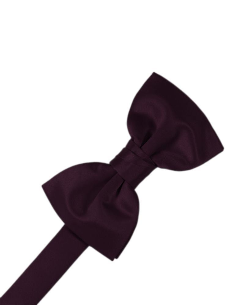 Cardi Berry Luxury Satin Kids Bow Tie