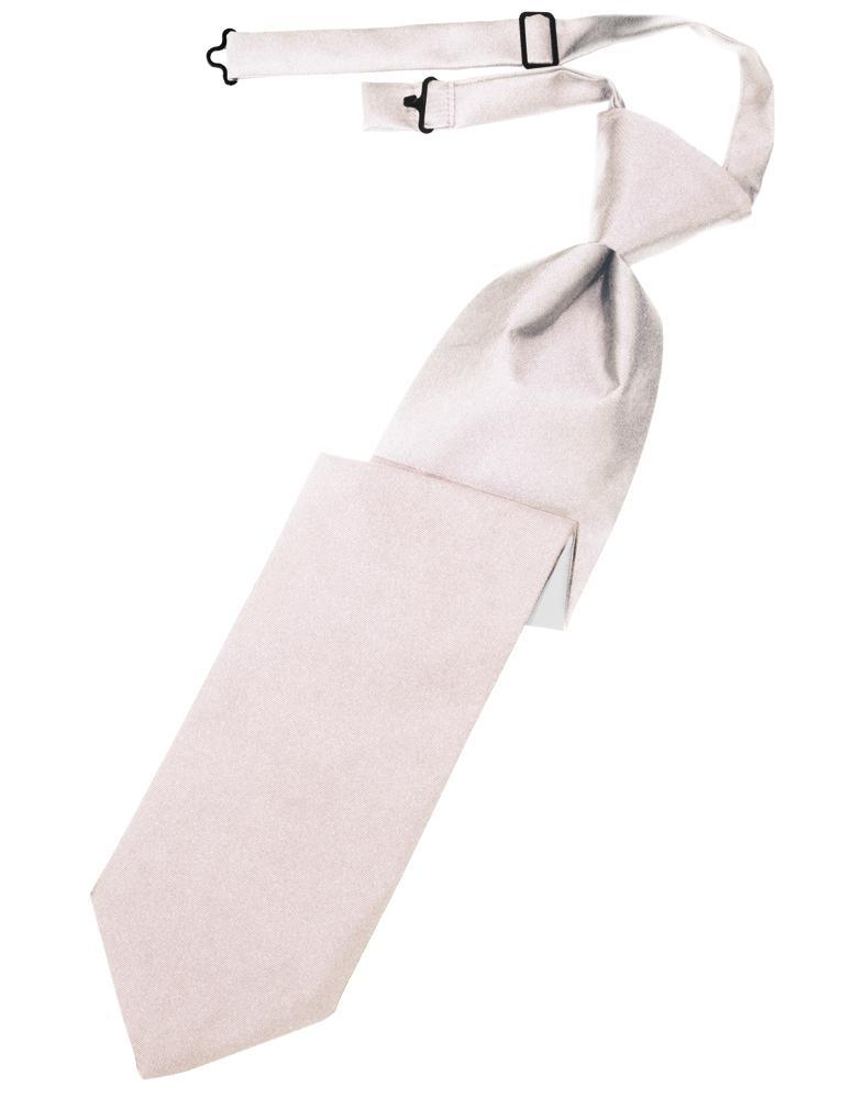 Blush Luxury Satin Kids Necktie Blush Luxury Satin Kids Necktie
