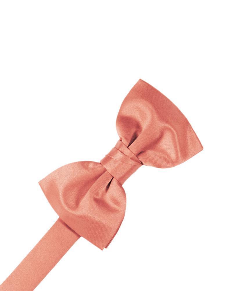 Cardi Coral Reef Luxury Satin Kids Bow Tie