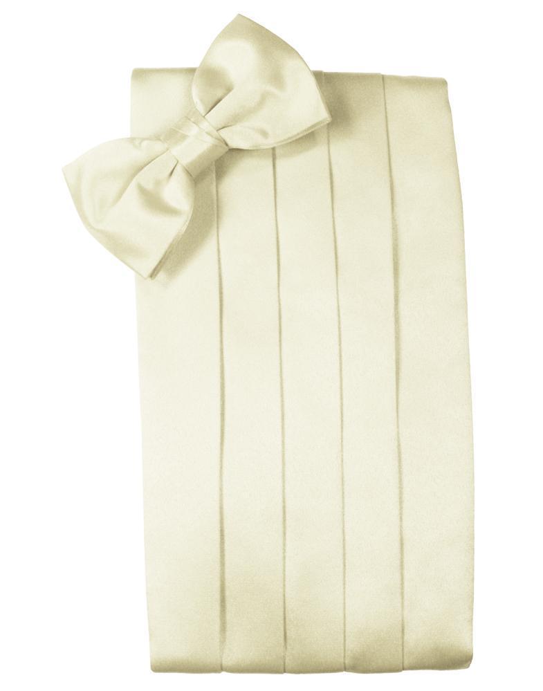 Cardi Ivory Luxury Kids Satin Cummerbund
