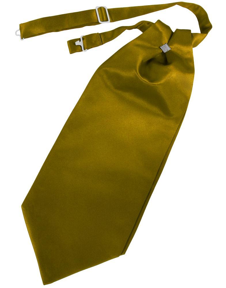 Cardi New Gold Solid Satin Kids Cravat