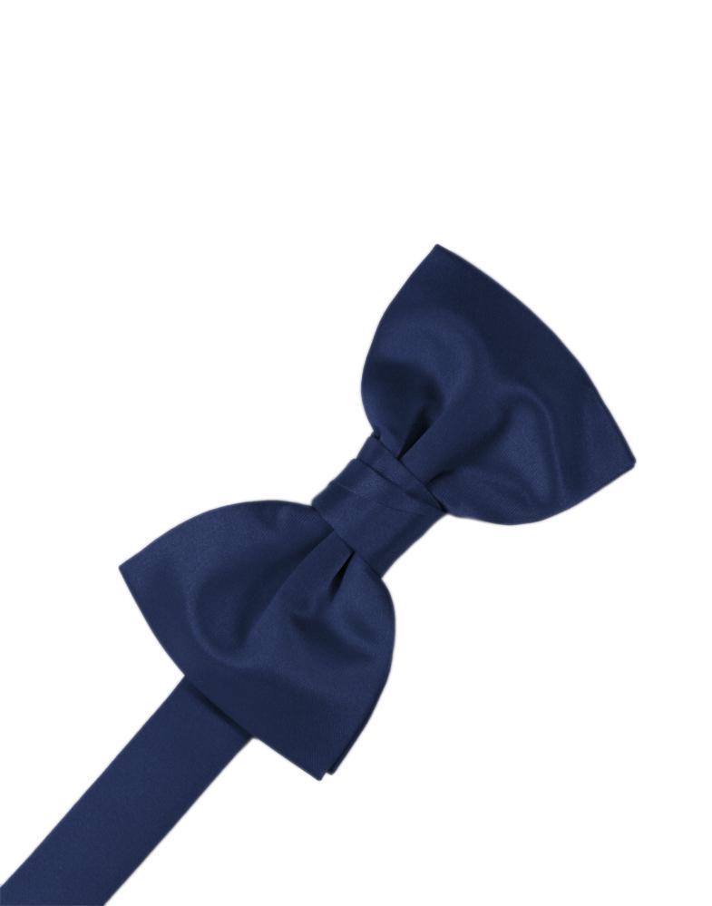 Cardi Peacock Luxury Satin Kids Bow Tie