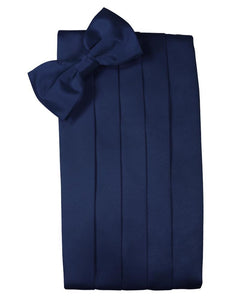 Cardi Peacock Luxury Kids Satin Cummerbund