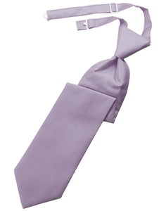 Cardi Heather Solid Twill Kids Necktie
