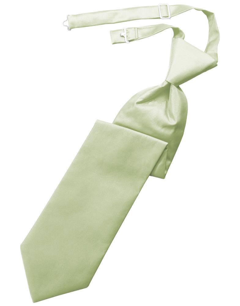 Cardi Mint Solid Twill Kids Necktie