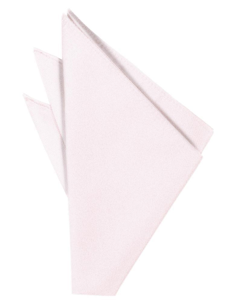 Cardi Pink Solid Twill Pocket Square