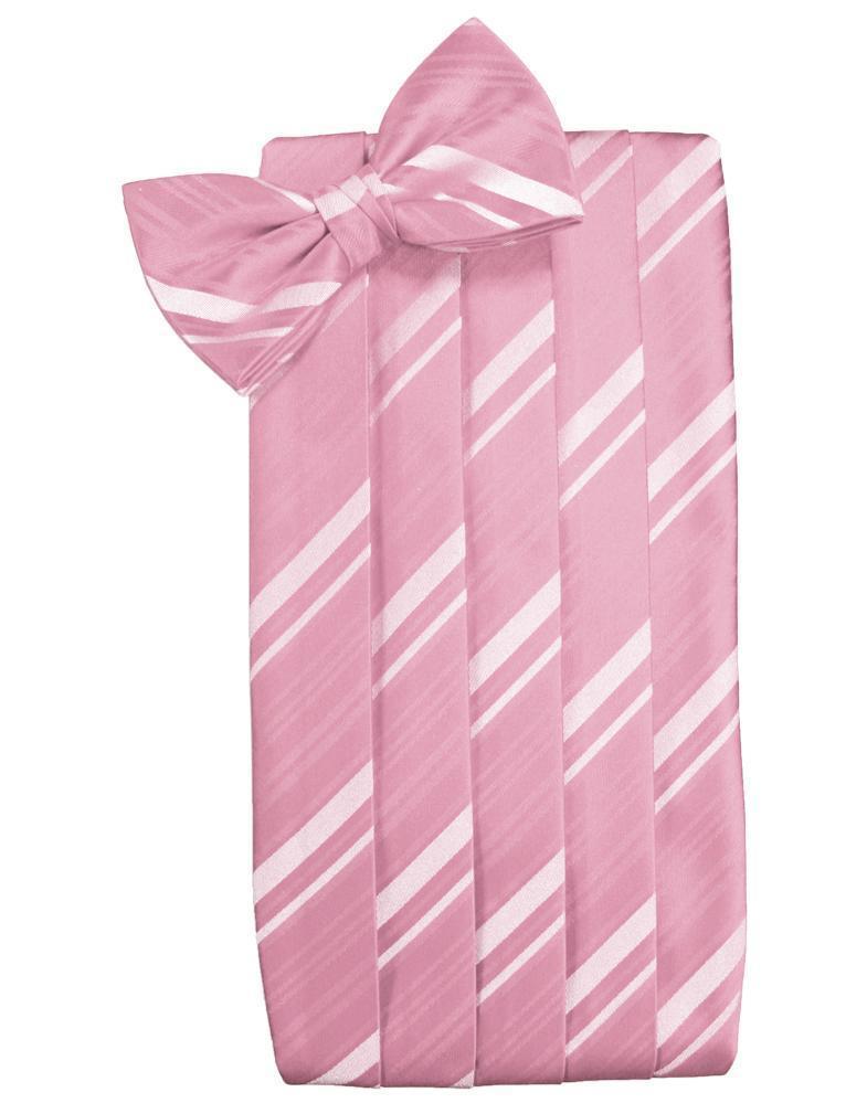 Cardi Coral Kids Striped Satin Cummerbund
