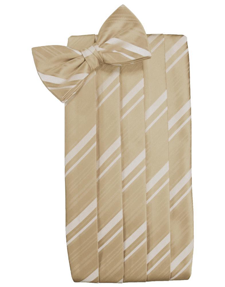 Cardi Golden Kids Striped Satin Cummerbund