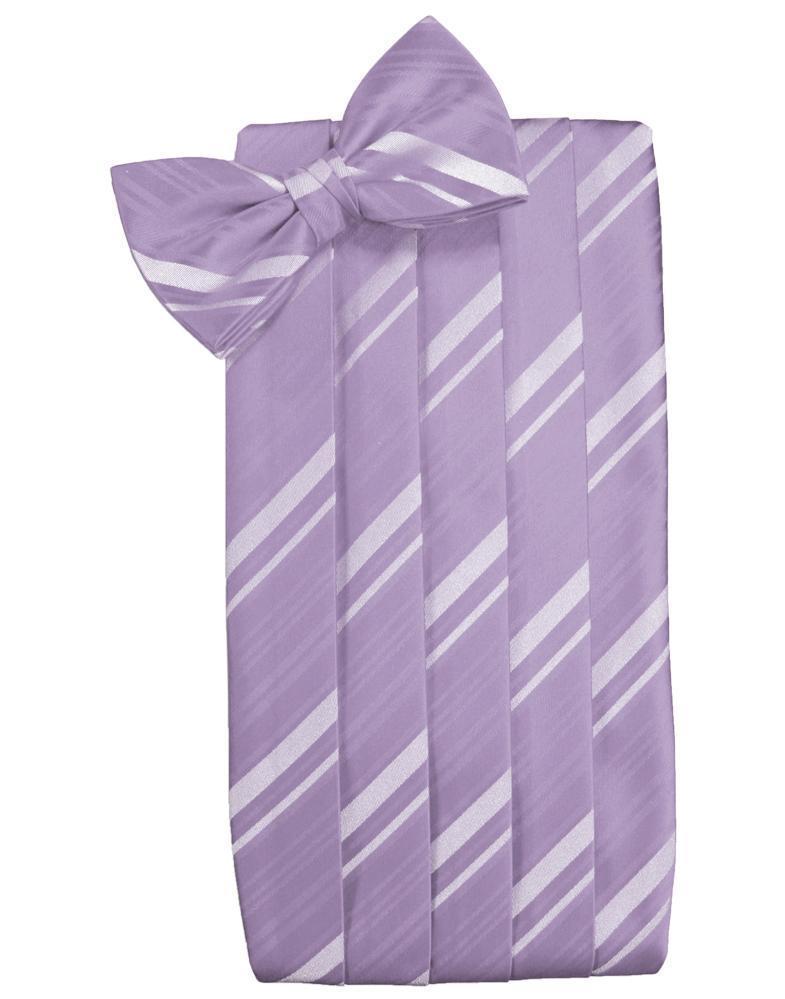 Cardi Heather Kids Striped Satin Cummerbund
