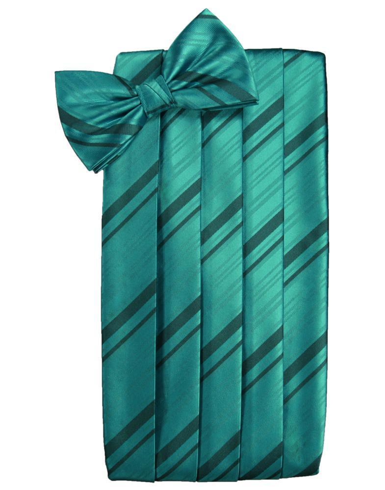 Cardi Jade Kids Striped Satin Cummerbund