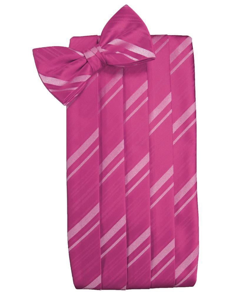 Cardi Watermelon Kids Striped Satin Cummerbund