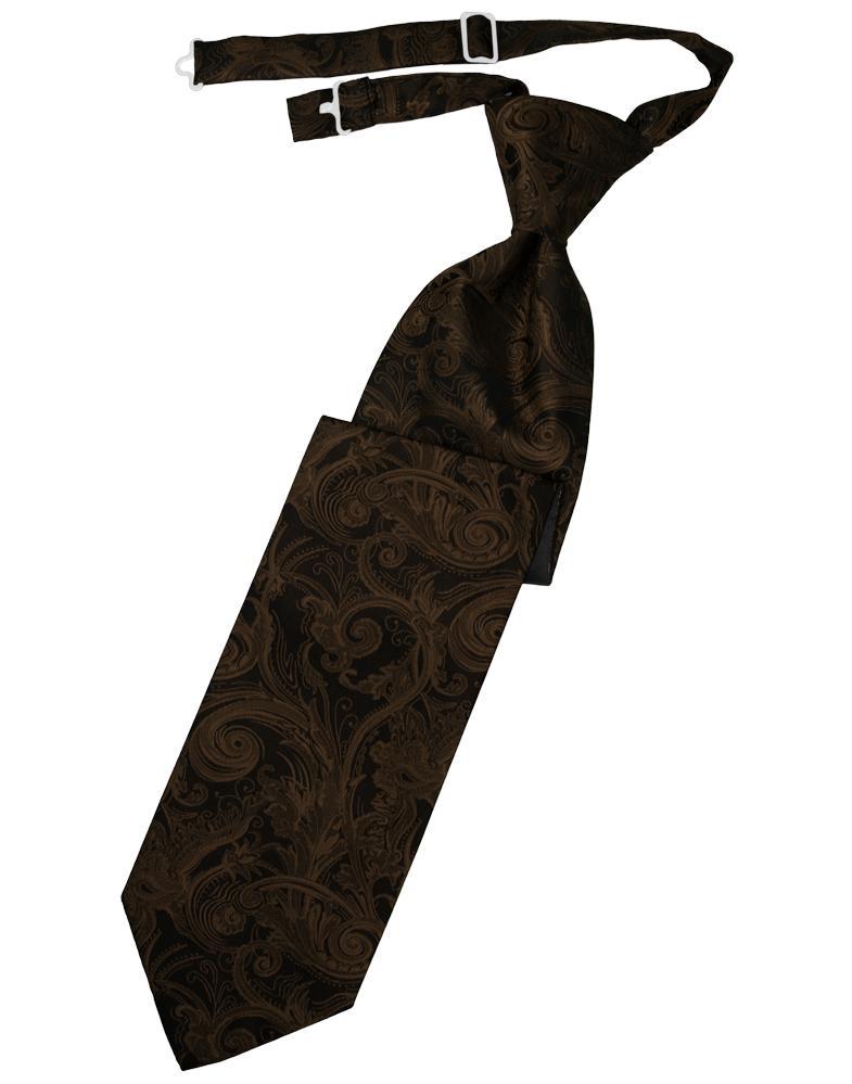 Cardi Chocolate Tapestry Kids Necktie