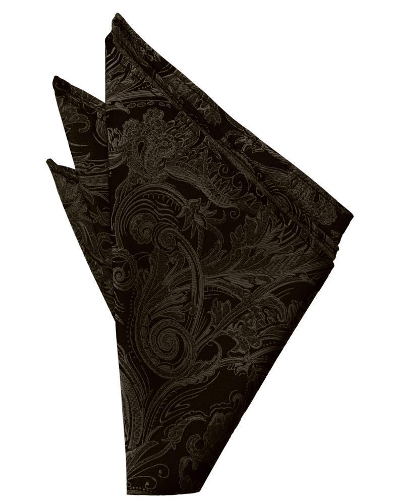 Cardi Chocolate Tapestry Pocket Square